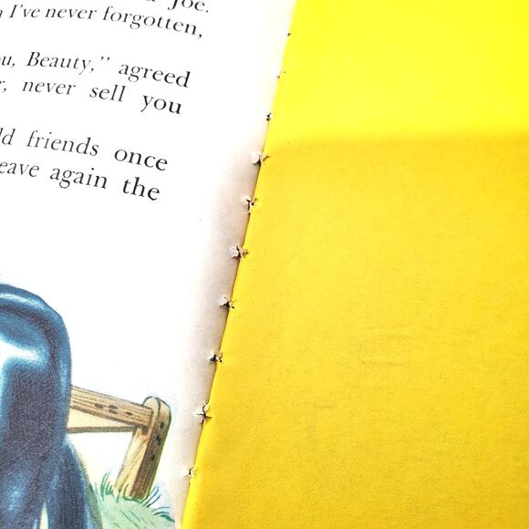 Vtg Black Beauty Retold for Little Children Hardcover by Marcia Martin 1983 - Picture 7 of 8